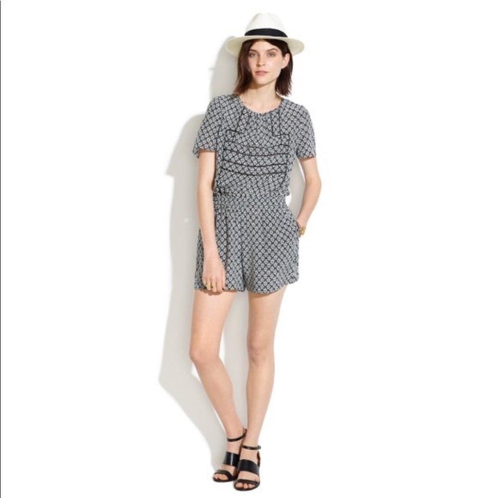 Madewell Silk Romper